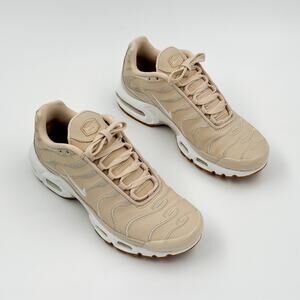 Nike Air Max Plus Premium Women's 6.5 Vachetta Tan Gum White Leather DZ2832-200